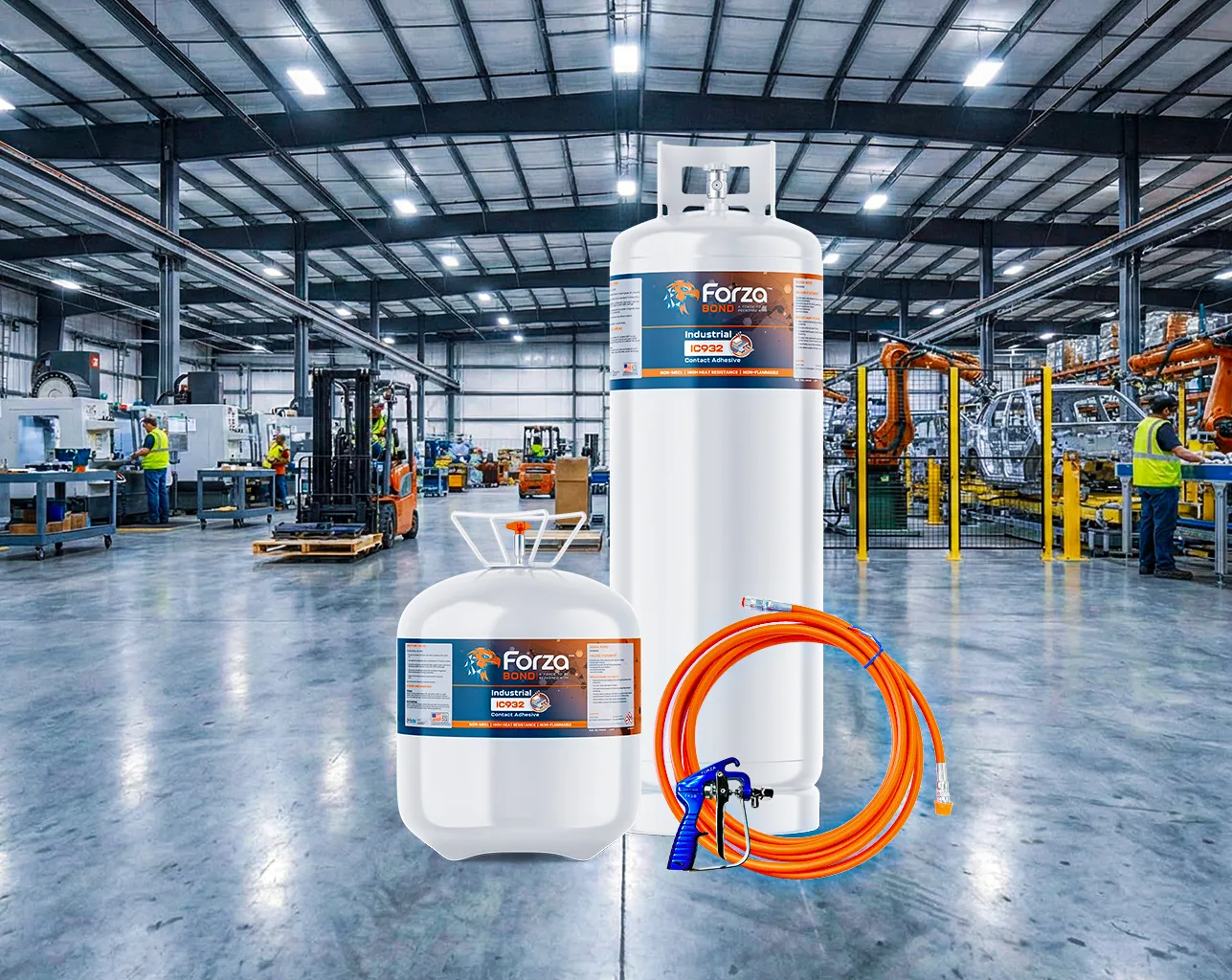 Spray Adhesive Canisters vs. Bulk Centralized Adhesive Spray Systems